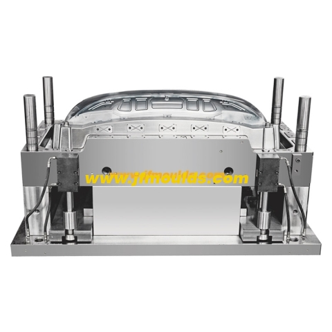 Injection mold for car bumper