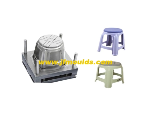 The cavity arrangement and parting surface of the mold