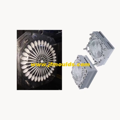 Plastic spoon injection mold
