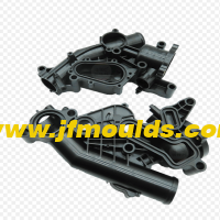 Solutions to surface flow patterns, deformation and ejection deformation on both sides of the mold