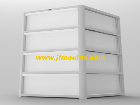 Solutions to the problems of column bending deformation, delamination, surface peeling and frequent pressing of small spouts in the mold