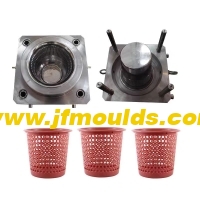 Plastic trash can mold